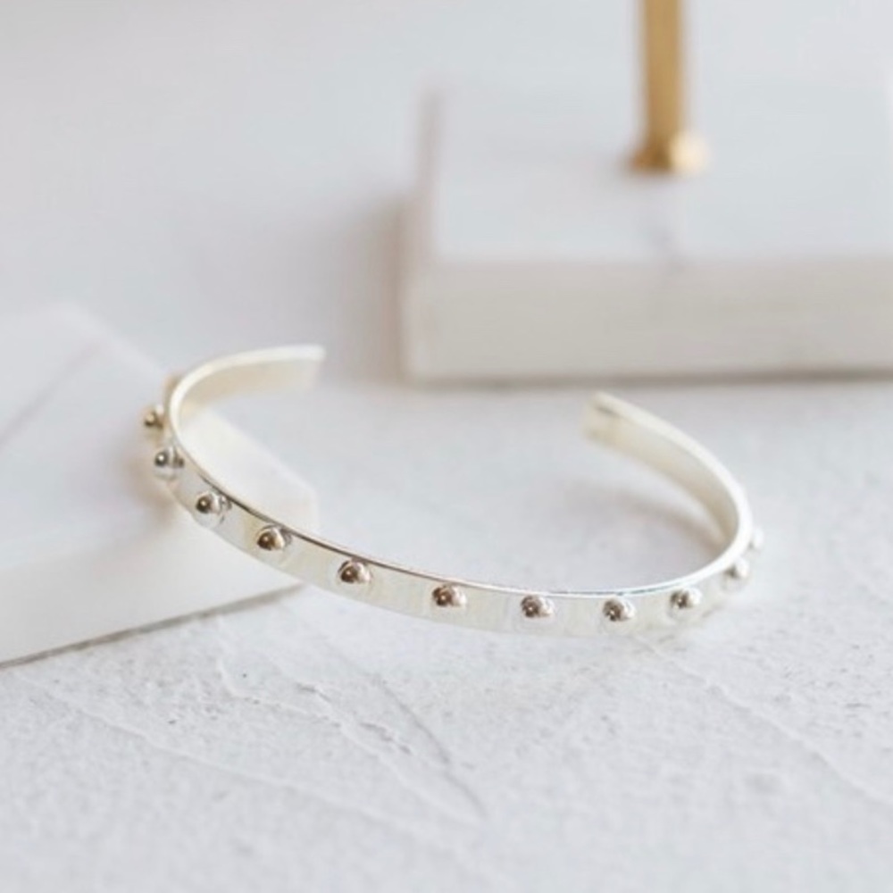 DANNIJO Silver Cuff Bracelet